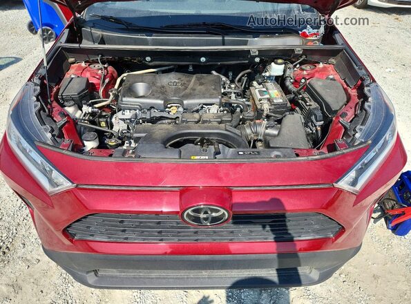 2T3W1RFV0KW032251 2019 TOYOTA RAV4 Red Вид наклейки з VIN-кодом