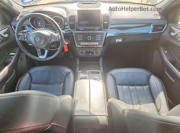 4JGDA5JB6GA681289 2016 MERCEDES-BENZ GLE Blue Widok zestawu wskaźników