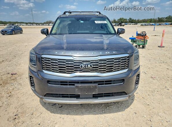5XYP6DHC2LG089720 2020 KIA TELLURIDE Black Вид ззаду