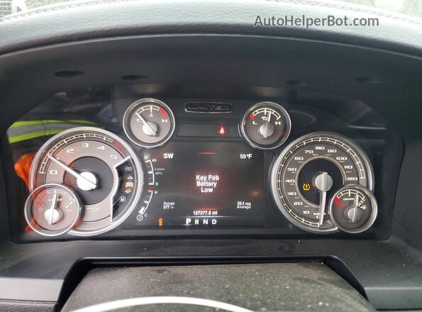 1C6RR7PM3GS246108 2016 RAM 1500 Черный Вид задних сидений