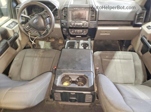 1FTEW1E49KFA31138 2019 FORD F150 Белый Вид щитка приборов