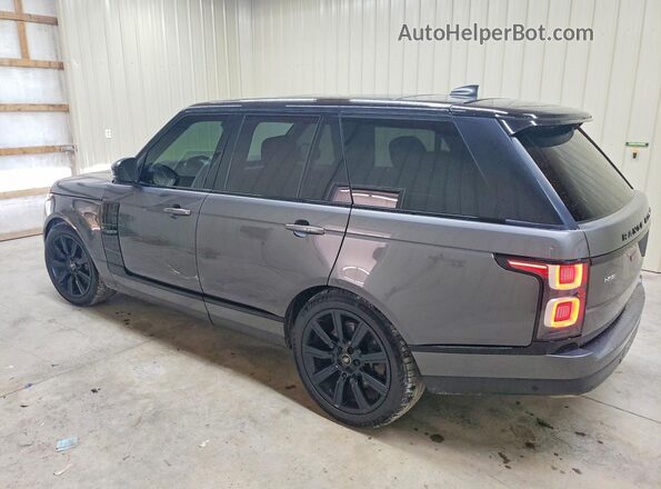 SALGS2SV7JA384697 2018 LAND ROVER RANGE Gray Tył prawy