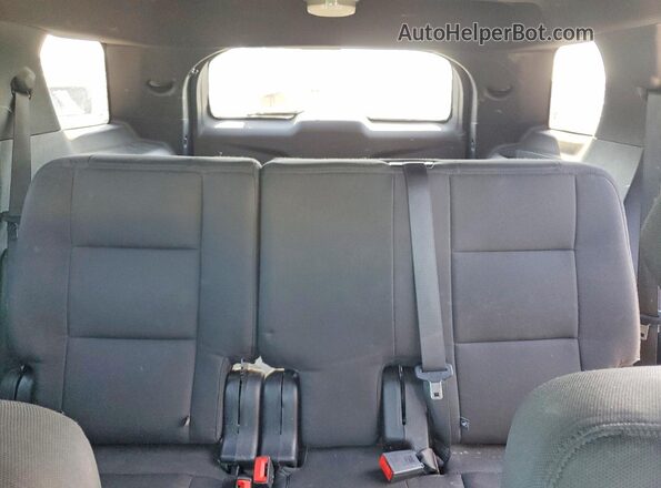1FM5K8AT3HGC35594 2017 FORD EXPLORER Black Widok wnętrza z tyłu