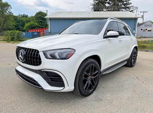 4JGFB8GB5MA396514 2021 MERCEDES-BENZ GLE-CLASS Белый Задняя правая четверть