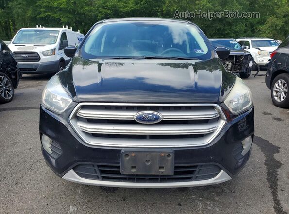 1FMCU0GD9HUD81308 2017 FORD ESCAPE Black Вид ззаду