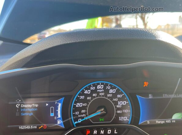 1FADP5EU7HL108136 2017 FORD C-MAX Black Vista del cuadro de instrumentos
