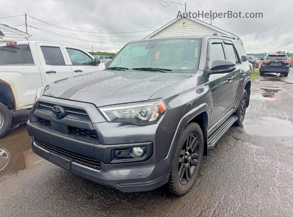 JTEJU5JR1M5862053 2021 TOYOTA 4RUNNER Gray Rear left
