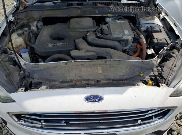3FA6P0LU5KR158167 2019 FORD FUSION Белый Вид подкапотного пространства