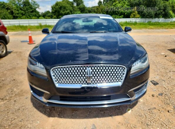 3LN6L5C90HR605295 2017 LINCOLN MKZ Black უკანა ხედი