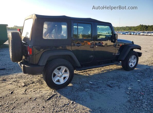 1C4BJWDG8HL630021 2017 JEEP WRANGLER Черный Передняя правая четверть