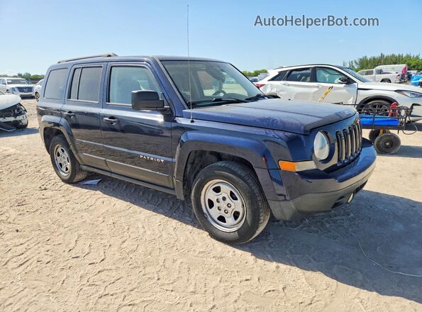 1C4NJPBA7GD693461 2016 JEEP PATRIOT Blue წინა ხედი