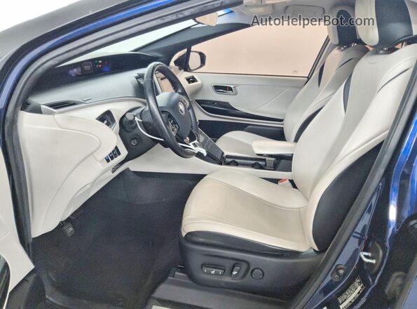 JTDBVRBD5LA008155 2020 TOYOTA MIRAI Blue Widok deski rozdzielczej