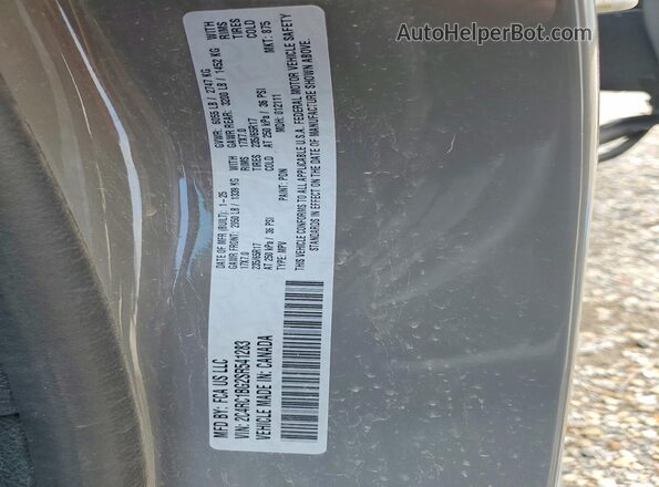 2C4RC1BG2SR541283 2025 CHRYSLER PACIFICA Серый Панорамный вид салона 360°
