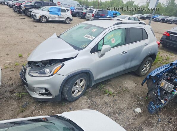 KL7CJLSB9KB819152 2019 CHEVROLET TRAX Серебряный Задняя левая четверть
