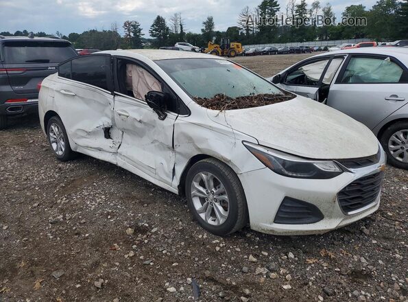 1G1BE5SM2K7121574 2019 CHEVROLET CRUZE White Вид спереду