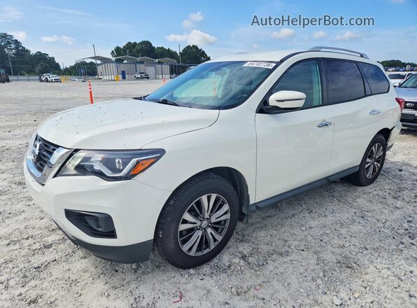5N1DR2MN4HC600762 2017 NISSAN PATHFINDER White Tył lewy