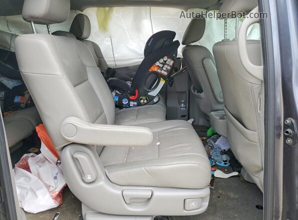 5FNRL5H64GB137975 2016 HONDA ODYSSEY Silver Vista del compartimento del motor