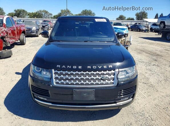 SALGS2EF0GA301396 2016 LAND ROVER RANGE Black Widok z tyłu