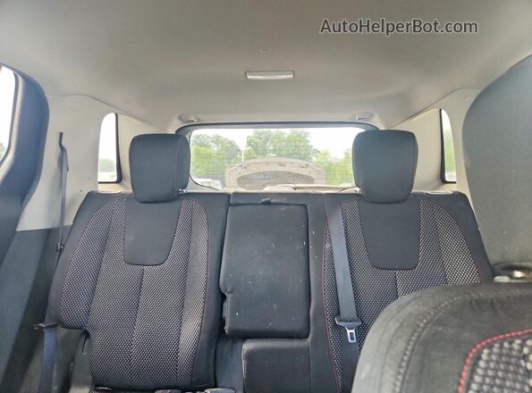 2GKALMEK9H6341093 2017 GMC TERRAIN Black Rear interior view