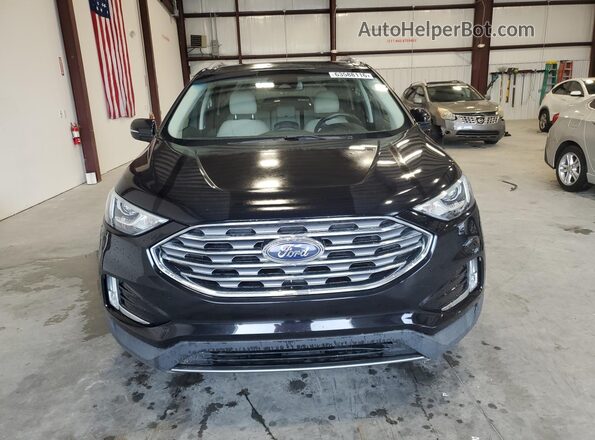 2FMPK3K96KBB43554 2019 FORD EDGE Black Rear view