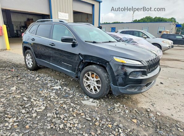 1C4PJMCB0JD529684 2018 JEEP CHEROKEE Black Front view
