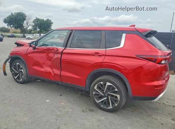 JA4J3UA82PZ039728 2023 MITSUBISHI OUTLANDER Red Задня права чверть