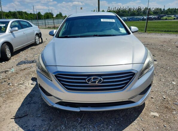 5NPE24AF7HH470647 2017 HYUNDAI SONATA Silver Հետևի տեսք