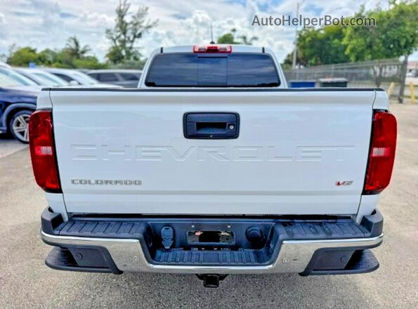 1GCHSCEN0M1292140 2021 CHEVROLET COLORADO White Vista interior delantera