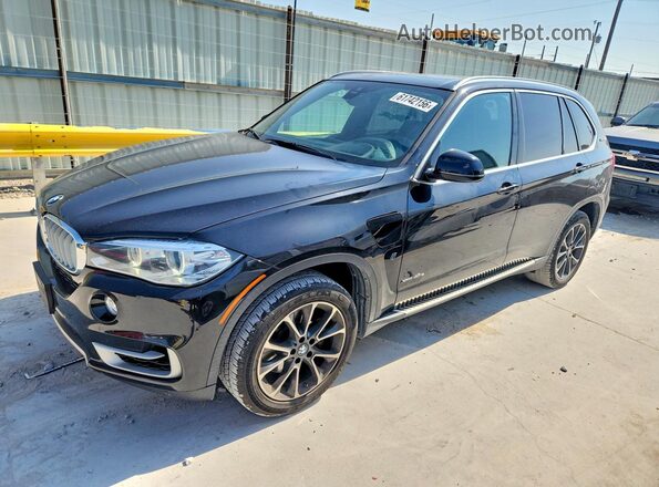 5UXKT0C55J0V99470 2018 BMW X5 Черный Задняя левая четверть