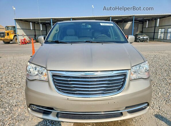 2C4RC1BG9GR155953 2016 CHRYSLER TOWN Beige Widok z tyłu