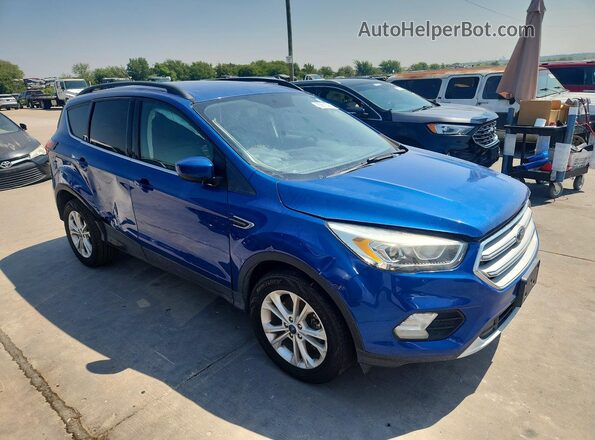1FMCU9HD5KUC07939 2019 FORD ESCAPE Синий Вид спереди