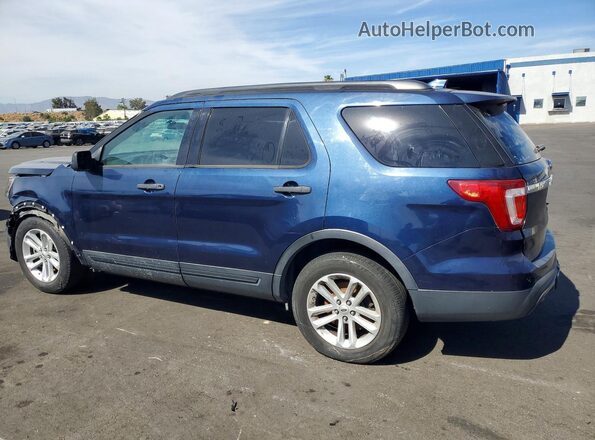 1FM5K7BHXGGC05267 2016 FORD EXPLORER Blue Trasero derecho