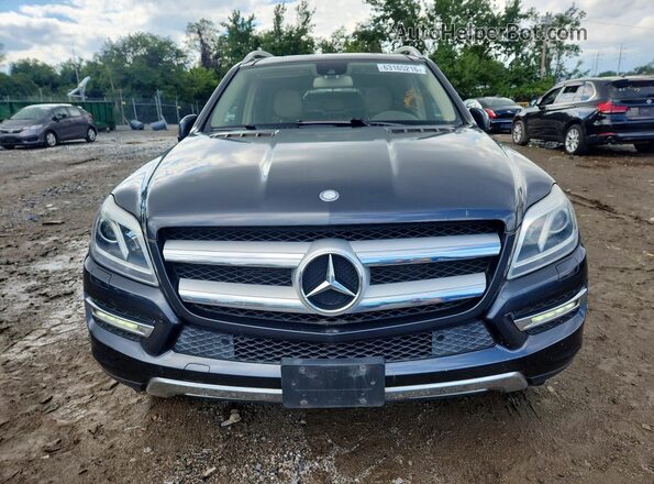 4JGDF6EE3GA682010 2016 MERCEDES-BENZ GL-CLASS Blue Вид ззаду