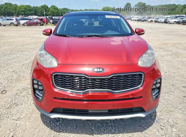 KNDPR3A64K7509253 2019 KIA SPORTAGE Red Հետևի տեսք