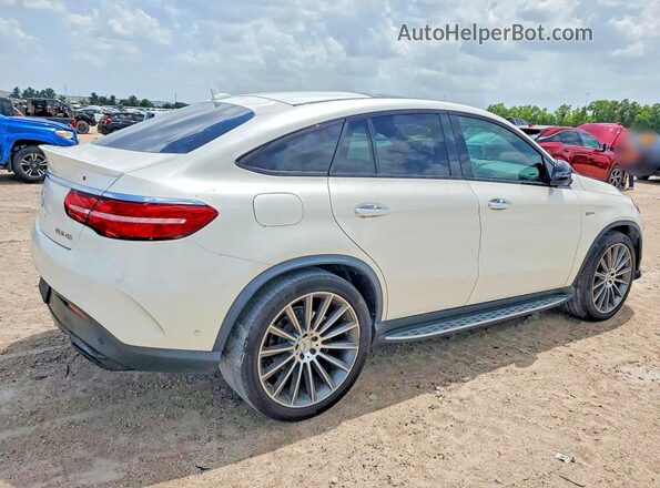 4JGED6EB9KA133954 2019 MERCEDES-BENZ GLE Белый Передняя правая четверть