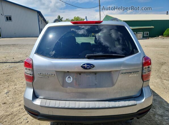JF2SJADC9GH493190 2016 SUBARU FORESTER Silver Հետևի տեսք