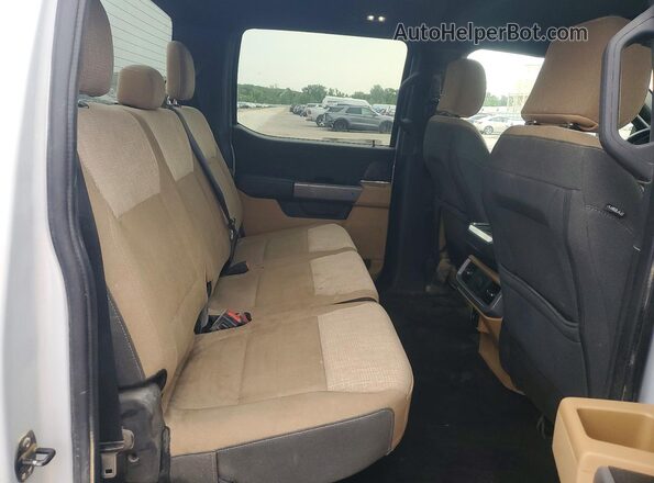 1FTFW1E87NKE37244 2022 FORD F150 White Vista interior trasera