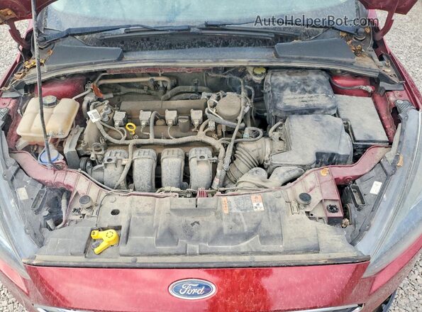1FADP3K24GL310566 2016 FORD FOCUS Красный Вид подкапотного пространства
