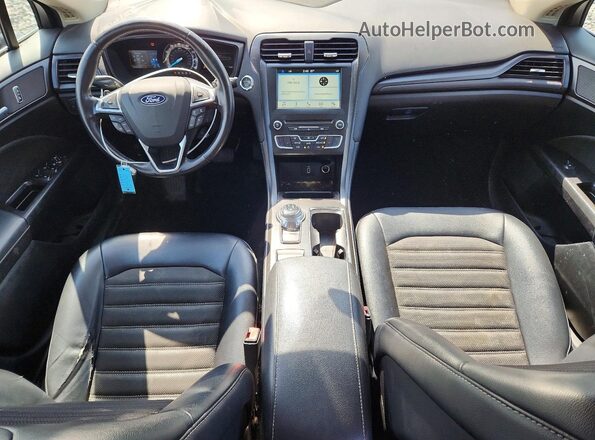 3FA6P0HD9JR160480 2018 FORD FUSION Blue Vista del cuadro de instrumentos