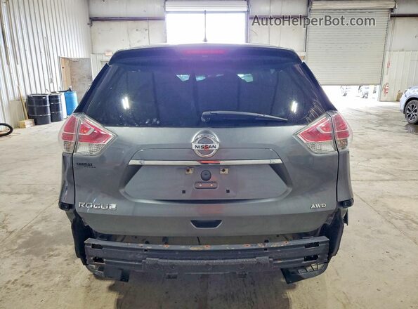 5N1AT2MV9GC923742 2016 NISSAN ROGUE Gray Widok wnętrza z przodu