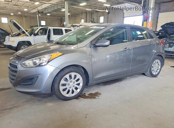 KMHD35LH3HU376781 2017 HYUNDAI ELANTRA Серый Задняя левая четверть