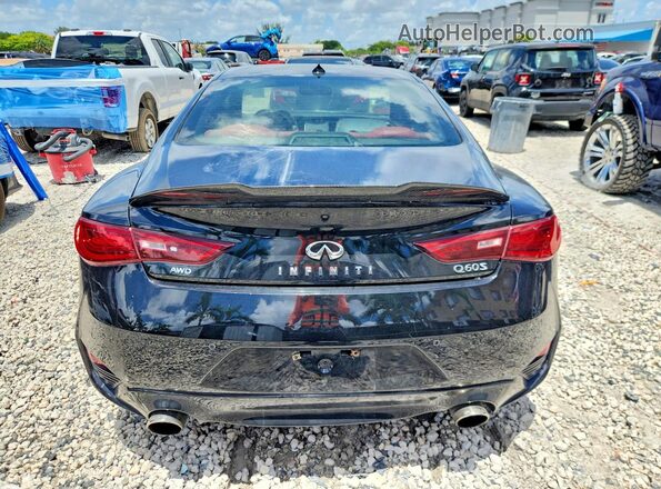 JN1EV7EL8HM552968 2017 INFINITI Q60 Black Սալոնի դիմացի տեսք