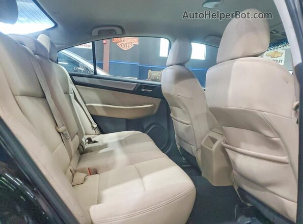 4S3BNAC66H3034728 2017 SUBARU LEGACY Черный Вид задней части салона