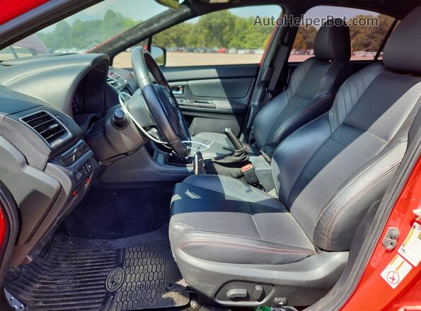 JF1VA1J66K9804982 2019 SUBARU WRX Красный Вид панели приборов