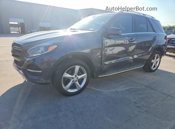 4JGDA5HBXGA777657 2016 MERCEDES-BENZ GLE Серый Задняя левая четверть