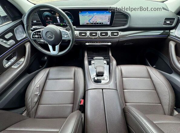 4JGFF5KE1LA075993 2020 MERCEDES-BENZ GLS White Rear seats view