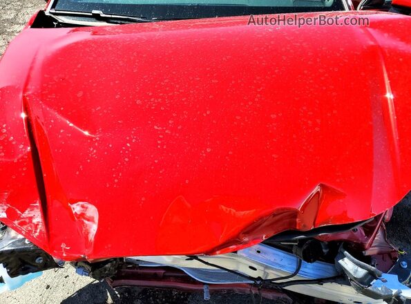 4T1DAACK3TU308127 2026 TOYOTA CAMRY Red Engine compartment view