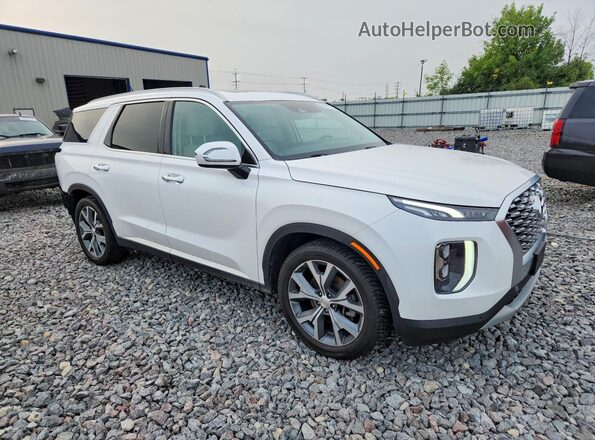 KM8R4DHE5LU126236 2020 HYUNDAI PALISADE White Widok z przodu