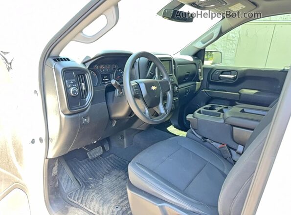 1GCRWAEH9KZ237479 2019 CHEVROLET SILVERADO White Вид задніх сидінь