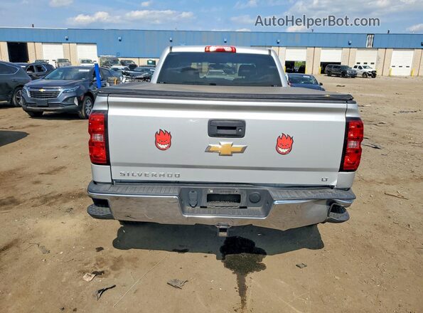1GCVKREC7HZ123440 2017 CHEVROLET SILVERADO Silver წინა სალონის ხედი